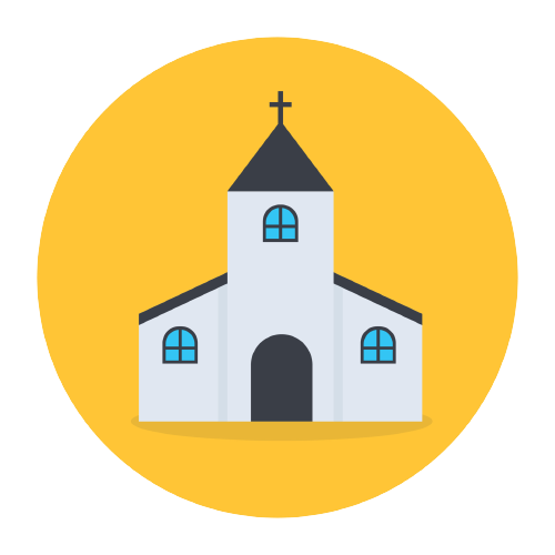 a christianity house style church flat icon design vector removebg preview