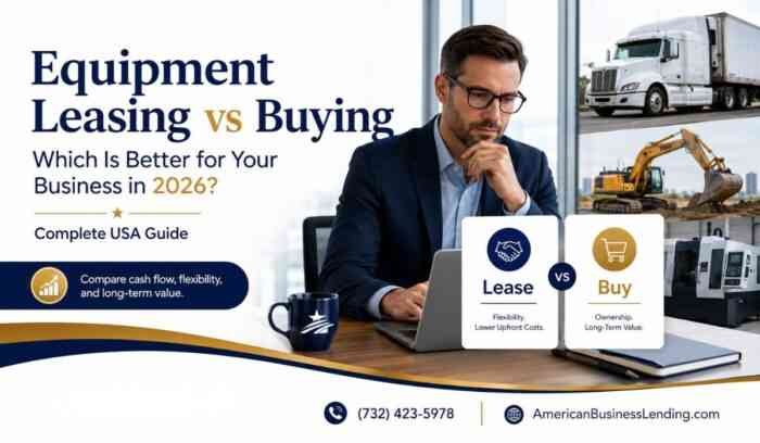 Equipment Leasing vs Buying
